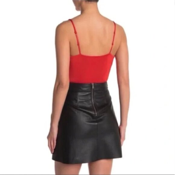 NWT Free People Intimately Cowl in the Club Thong Bodysuit in love Glare size XS - Picture 9 of 9